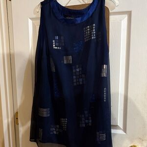 Lane Bryant Deep Blue Dress